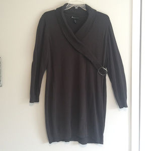 Brown, Long Sleeve, Sweater Dress by Lane Bryant